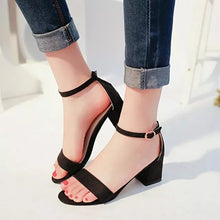 Load image into Gallery viewer, Women's Sandals Women Ladies Summer Fashion Leather Sandals Wedges Comfort Shoes Round Toe women Shoes - Bianca's hair and beauty supply
