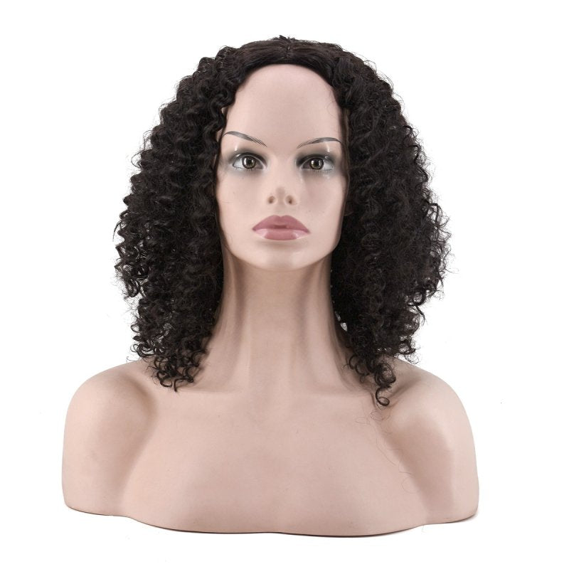 Female Partial Points Short Curls Africa Small Curls High Temperature Wire Chemical Fiber Hair - Bianca's hair and beauty supply