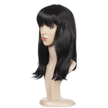 Load image into Gallery viewer, Hot Cross- Wigs For Ladies With Bangs, Micro-volume, Medium Long Hair Wigs, Stock - - Bianca's hair and beauty supply
