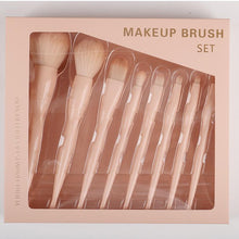 Load image into Gallery viewer, 8pcs Twisted Waist Makeup Brush Set Beauty Tool Blush Brush Makeup Brush Cross- Exclusive Manufacturer - - Bianca's hair and beauty supply
