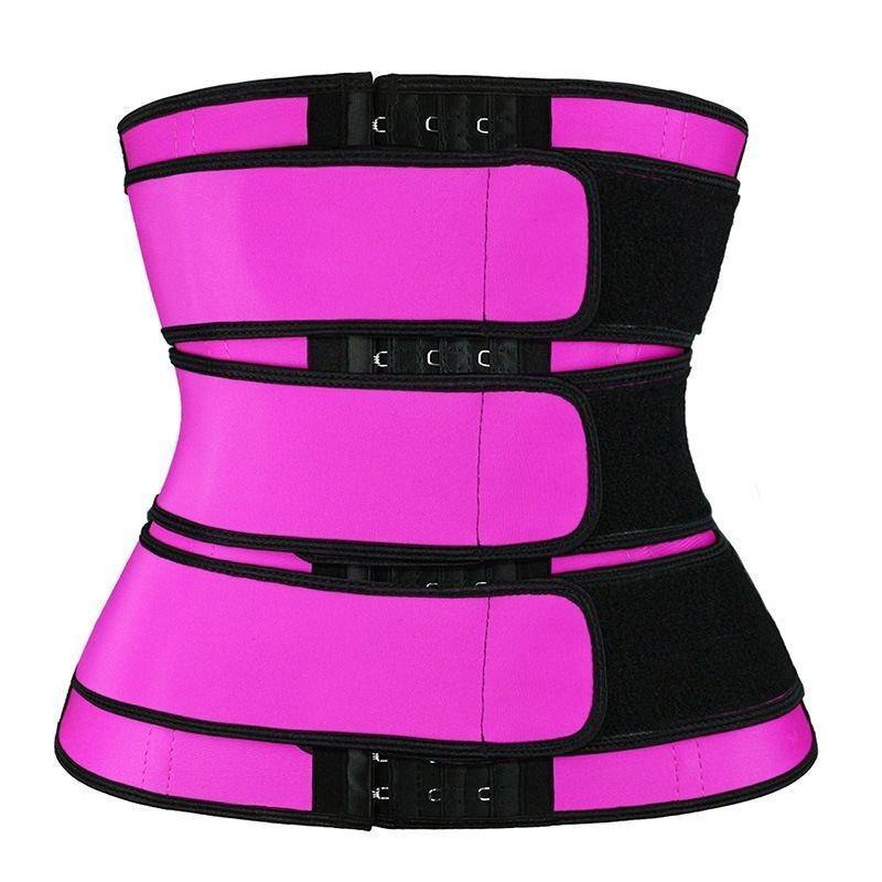 3 belt waist trainer sauna sweat sport girdles women body shaper workout trimmer belt - Bianca's hair and beauty supply