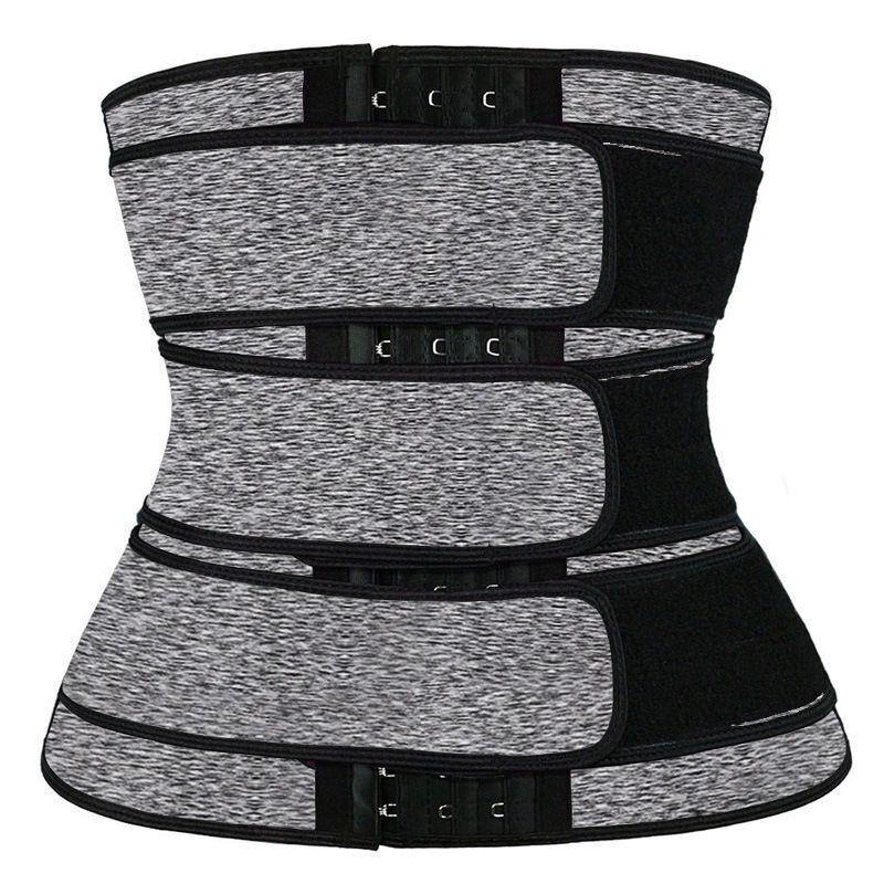 3 belt waist trainer sauna sweat sport girdles women body shaper workout trimmer belt - Bianca's hair and beauty supply