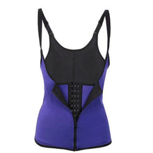 Load image into Gallery viewer, corset waist trainer cincher control body shaper underbust sports black adjustbla shoulder - Bianca's hair and beauty supply
