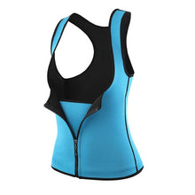 Load image into Gallery viewer, corset waist trainer cincher control body shaper underbust sports black adjustbla shoulder - Bianca's hair and beauty supply
