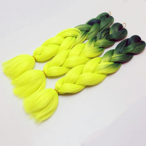 Hot Beauty Wig Chemical Fiber Dirty Braid Ombre Braid Hair Factory Gradient Braid - Bianca's hair and beauty supply