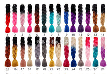 Load image into Gallery viewer, Hot Beauty Wig Chemical Fiber Dirty Braid Ombre Braid Hair Factory Gradient Braid - Bianca's hair and beauty supply
