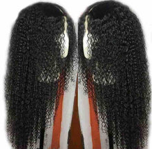 Load image into Gallery viewer, Curly Wigs, Mid-Split Long Curly Hair, African Small Curly Wigs - Bianca's hair and beauty supply
