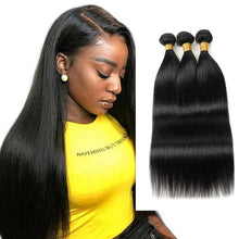 Load image into Gallery viewer, African Chemical Fiber Hair. Women Straight Wave Brazil Hair Simulation Human Foreign Trade Wig Women - Bianca's hair and beauty supply
