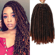 Load image into Gallery viewer, Spring Twist Hair. Chemical Fiber Braids.Braid Wig Crochet Hair - Bianca's hair and beauty supply
