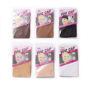 Spot Wig Special Breathable Nylon Stockings Hair Net Foreign Trade High Elastic Lace Wig Net Cap - Bianca's hair and beauty supply