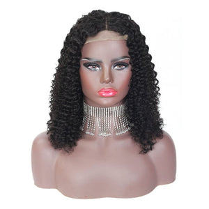 Human hair Wig. Small Deep Wave 4*4 Wig - Bianca's hair and beauty supply