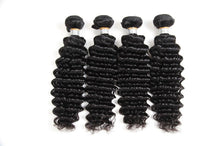 Load image into Gallery viewer, Natural Deep Wave Human Hair Real Hair Wig Hair Curtain Real Hair Deep Curly Hair - Bianca's hair and beauty supply
