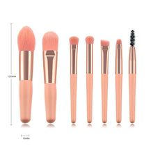 Load image into Gallery viewer, 7/8pcs Little Cute Pink Makeup Brushes Set Foundation Powder Eyeshadow Blending Brush Eyebrow Eyelash Brush Beauty Make Up Tools

