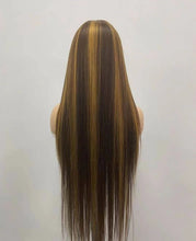 Load image into Gallery viewer, 13x4transparent frontal wig 4/27highligted piano color
