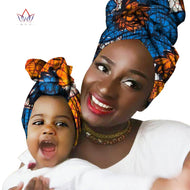 Multi-color Headwear Headband Bazin Head Decorations Wrap Tie Scarf African Scarf For Woman And Children