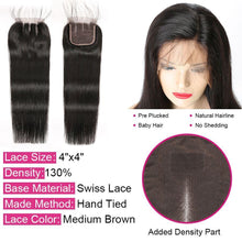 Load image into Gallery viewer, 9A Grade Brazilian 100% Unprocessed Virgin Human Hair Extension 1/3/4 - Bianca's hair and beauty supply
