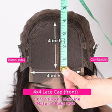 Load image into Gallery viewer, Loose Deep Wave 4x4 Lace Closure Human Hair Wigs 180% Density - Bianca's hair and beauty supply
