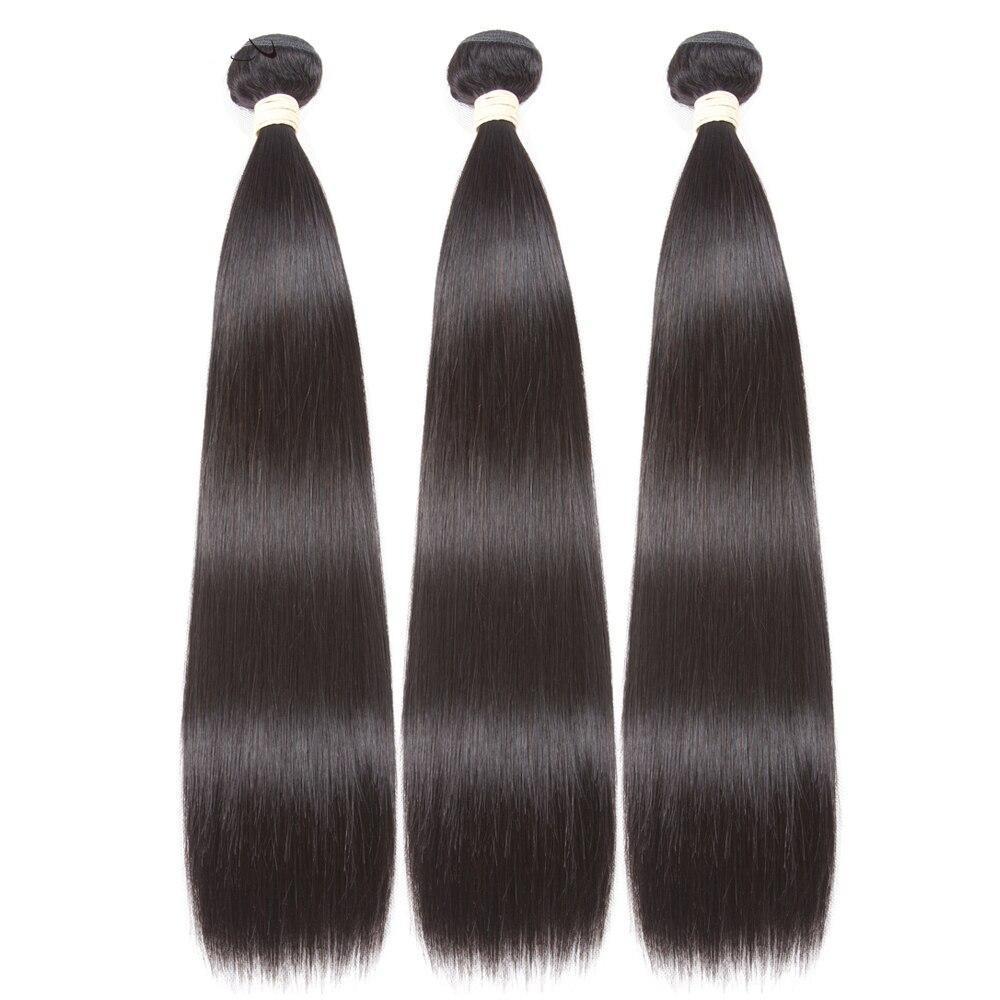 Straight Brazilian 10A Grade Human Hair Extension Bundles with 4x4 - Bianca's hair and beauty supply