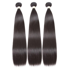 Load image into Gallery viewer, Straight Brazilian 10A Grade Human Hair Extension Bundles with 4x4 - Bianca's hair and beauty supply
