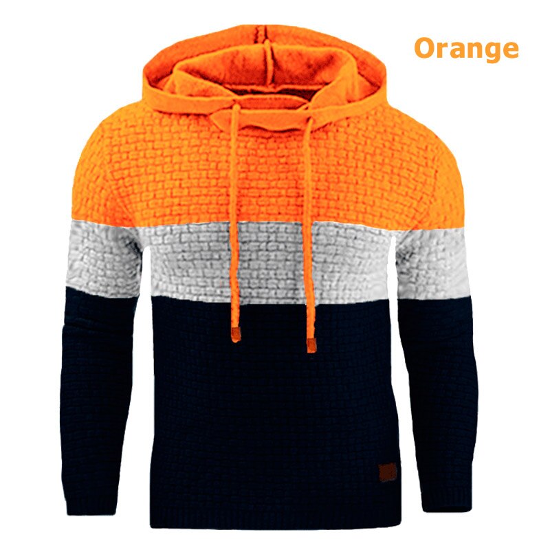 Men's Hoodies Autumn Casual Long Sleeve Oversized Hoodie Men Sweatshirt Patchwork Hooded Sweatshirts Pullover Men Tracksuit 5XL