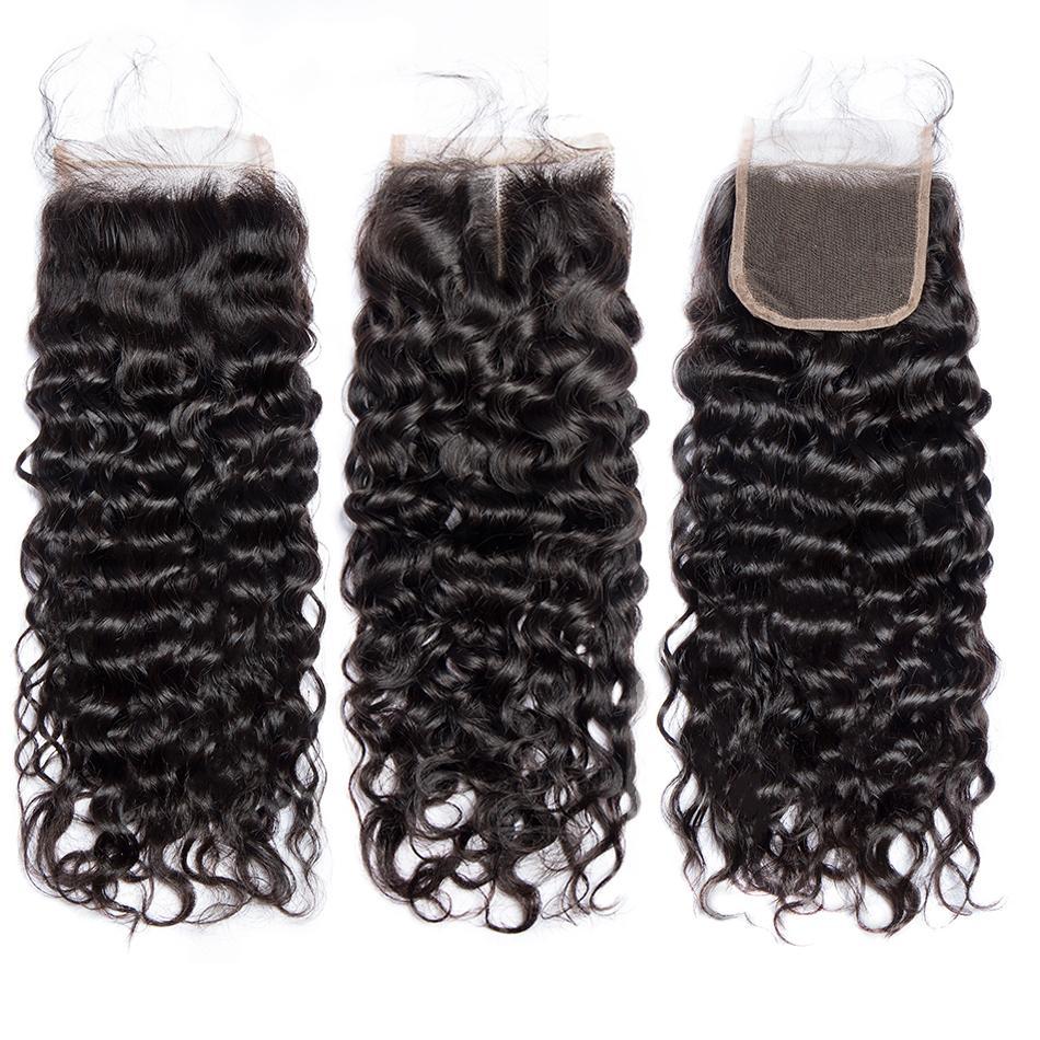 BeuMax Hairs Water Curl 10A Grade Brazilian Jerry curl Bundles with - Bianca's hair and beauty supply