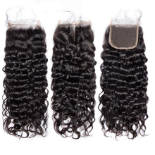 Load image into Gallery viewer, BeuMax Hairs Water Curl 10A Grade Brazilian Jerry curl Bundles with - Bianca's hair and beauty supply
