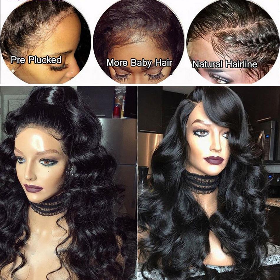 Loose Deep Wave 4x4 Lace Closure Human Hair Wigs 180% Density - Bianca's hair and beauty supply