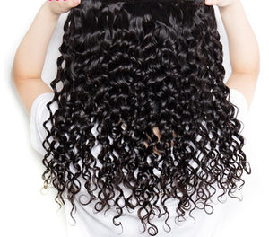 BeuMax Hairs Water Curl 10A Grade Brazilian Jerry curl Bundles with - Bianca's hair and beauty supply