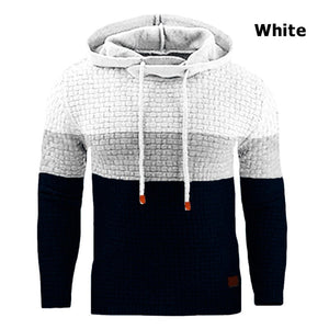 Men's Hoodies Autumn Casual Long Sleeve Oversized Hoodie Men Sweatshirt Patchwork Hooded Sweatshirts Pullover Men Tracksuit 5XL