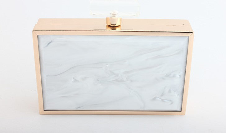 Women's Acrylic Bag Women's Bag Perfume Bottle Clutch Evening Bag