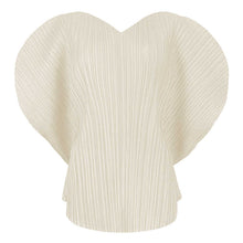 Load image into Gallery viewer, Woman Pleated T Shirt Solid Heart-shaped Design V Collar Batwing Sleeve Loose Tops Casual Style
