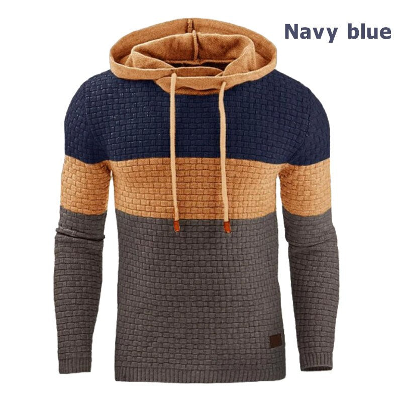 Men's Hoodies Autumn Casual Long Sleeve Oversized Hoodie Men Sweatshirt Patchwork Hooded Sweatshirts Pullover Men Tracksuit 5XL