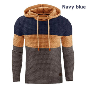 Men's Hoodies Autumn Casual Long Sleeve Oversized Hoodie Men Sweatshirt Patchwork Hooded Sweatshirts Pullover Men Tracksuit 5XL