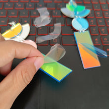 Load image into Gallery viewer, Streamer Acrylic Series Simple Square Geometric Colorful Earrings
