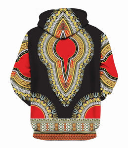 3D Traditional Print Hoodies Men Women  Fashion African Dashiki Hoodie Sweatshirts Men Hip Hop Streetwear Hoody Tracksuit