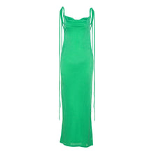 Load image into Gallery viewer, INS Summer New Women's Fashion Suspender Sexy Backless Slim Bag Hip Temperament Dress
