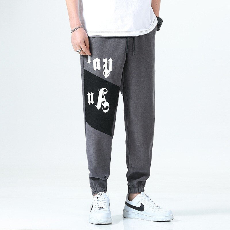 Men's Loose Harem Pants  Spring New Hip Hop Streetwear Elastic Feet Fashion Track Pant Harajuku Sweatpants Casual Trousers