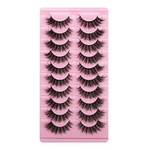 Load image into Gallery viewer, 10 Pairs Of Messy 3D Eyelashes.
