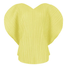 Load image into Gallery viewer, Woman Pleated T Shirt Solid Heart-shaped Design V Collar Batwing Sleeve Loose Tops Casual Style
