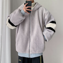 Load image into Gallery viewer, Privathinker Men's Winter 2021 New Coats Woman's Lambs Wool Thickened Loose Warm Jacket Coat Man Streetwear Korean Clothing
