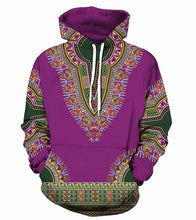 Load image into Gallery viewer, 3D Traditional Print Hoodies Men Women  Fashion African Dashiki Hoodie Sweatshirts Men Hip Hop Streetwear Hoody Tracksuit
