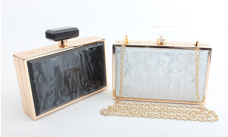 Women's Acrylic Bag Women's Bag Perfume Bottle Clutch Evening Bag