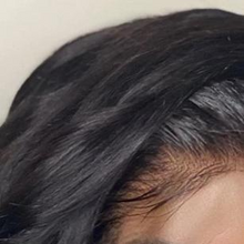 Load image into Gallery viewer, Black Big Wave Wig Chemical Fiber Front Lace Short Curly Hair Matte High Temperature Silk Headgear
