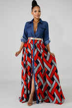 Load image into Gallery viewer, African Dresses for Women Spring Fashion African Women Printing Long Dress African Clothes
