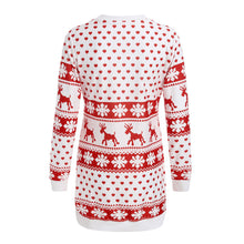 Load image into Gallery viewer, 2019 Women Lady Jumper Sweater Pullover Tops Long Sweter Christmas Winter Womens Ladies Warm Brief Sweaters Christmas Clothing
