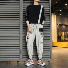 Load image into Gallery viewer, CHAIFENKO New Hot Jogger Leisure Sports Trousers Men Hip Hop Streetwear Beam Foot Cargo Pants Fashion Printing Men Pants
