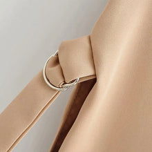 Load image into Gallery viewer, Women  Solid Colorloose Side Slit Temperament Loose One-Button Suit Collar Sleeveless Long Vest Streetwear Chic Tops

