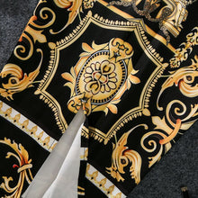 Load image into Gallery viewer, New-Coming European Women Autumn Print Pencil Skirt High Stretch Abstract Pattern Midi Slip Hip Skirt Female
