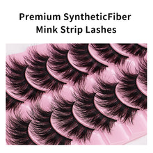 Load image into Gallery viewer, 10 Pairs Of Messy 3D Eyelashes.

