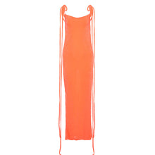 Load image into Gallery viewer, INS Summer New Women's Fashion Suspender Sexy Backless Slim Bag Hip Temperament Dress
